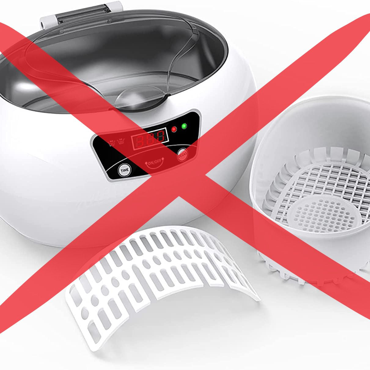 They wanna put me in the ultrasonic and I say "no, no, no!"