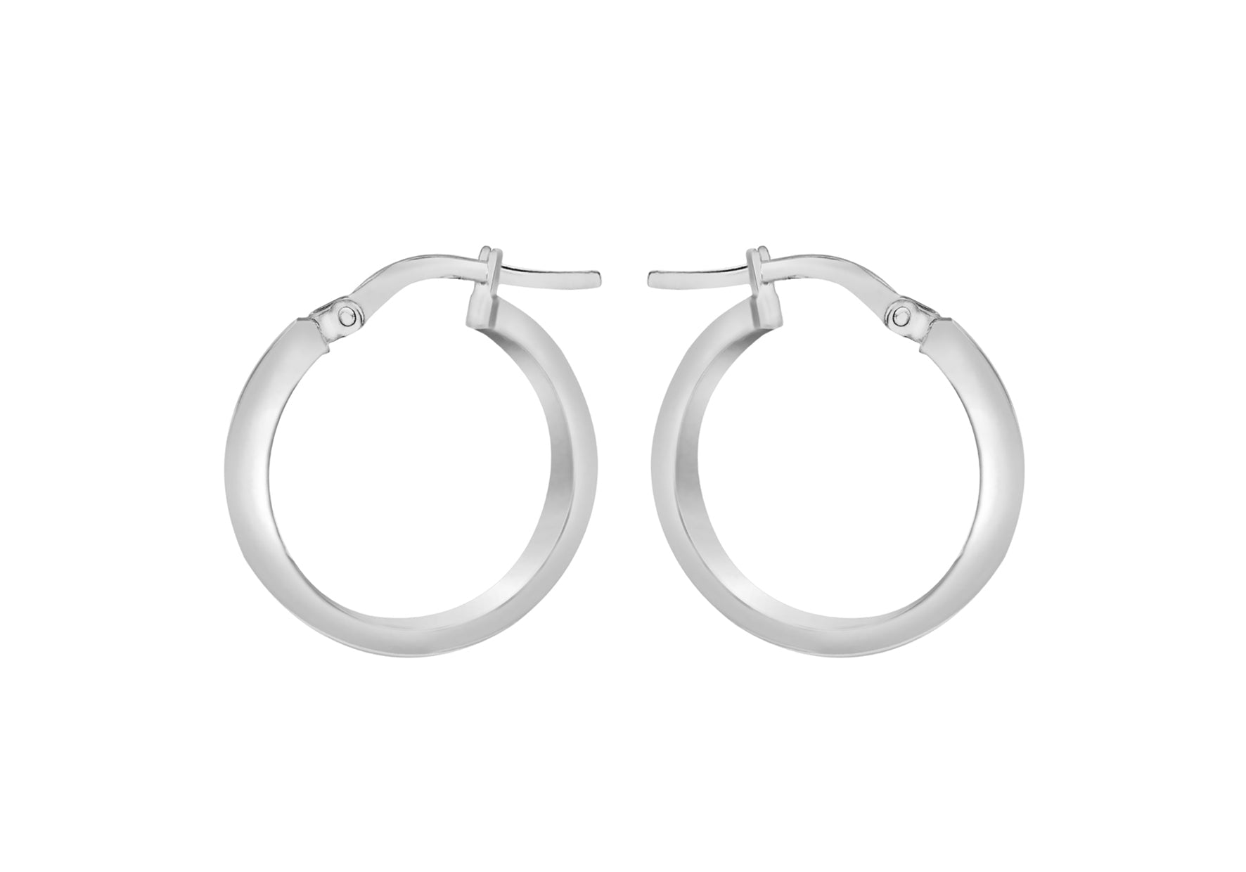 White Gold Earrings