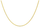 9K Yellow Gold Diamond Cut Necklace