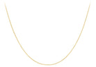 9K Yellow Gold Solid Venetian Box Chain 45-50cm