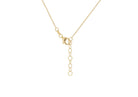 9K Yellow Gold Solid Padlock & Key Necklace 41-43cm