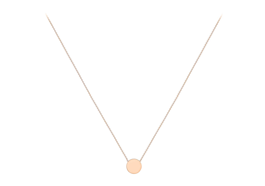 Rose Gold Pendant Necklace