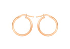 Rose Gold Hoop Earrings