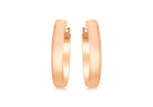 Rose Gold Hoop Earrings