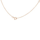 9ct Rose Gold 'I' Initial Adjustable Letter Necklace 38/43cm - Regarde Jewellers