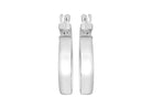 White Gold Earrings