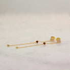 All that Glitters Rose Quartz Earrings - Regarde Jewellers