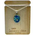 Denim Blue Drop Necklace - Regarde Jewellers