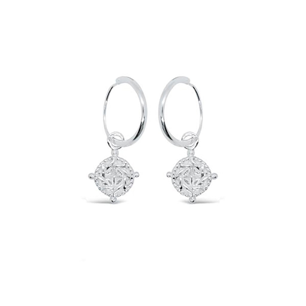 Diana Earrings Silver - Regarde Jewellers