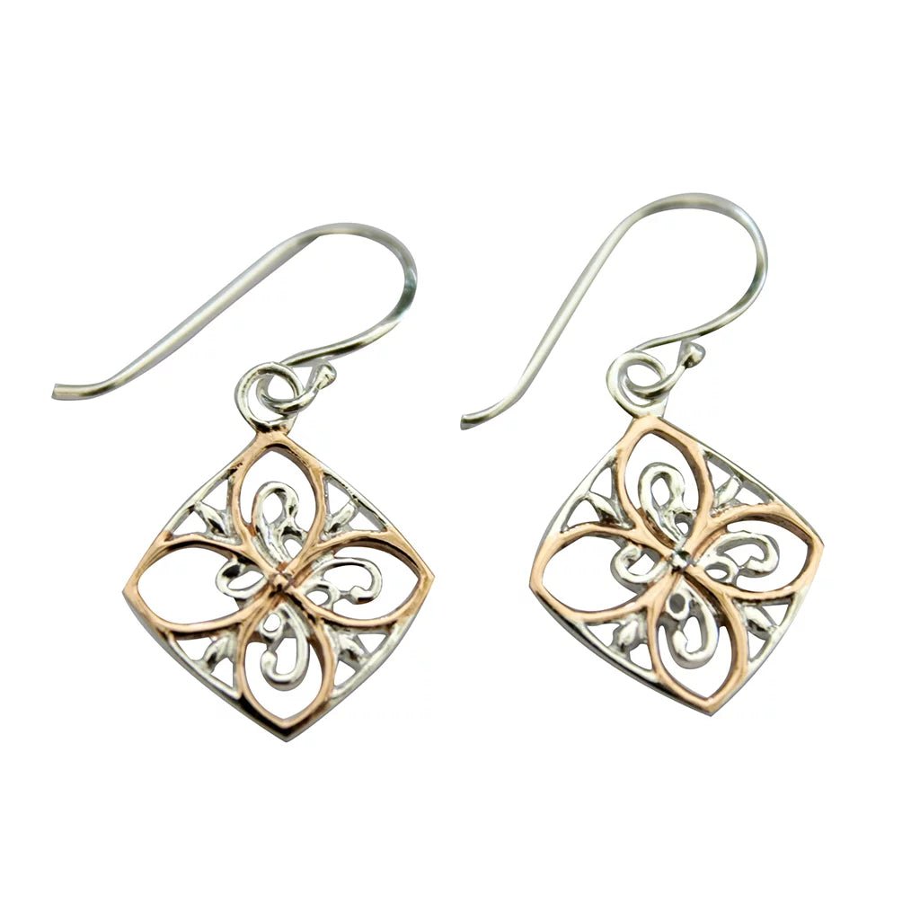 Filigree Floral Earrings - Regarde Jewellers