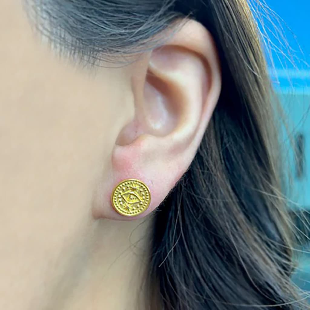 Imperial Studs Gold - Regarde Jewellers