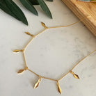 Mille Choker Necklace Gold - Regarde Jewellers