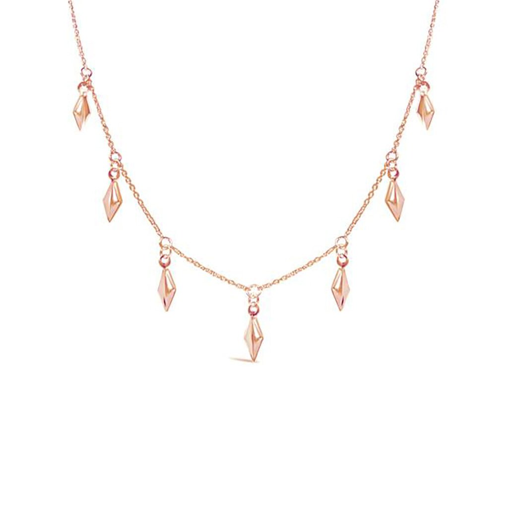 Mille Choker Necklace Rose Gold - Regarde Jewellers