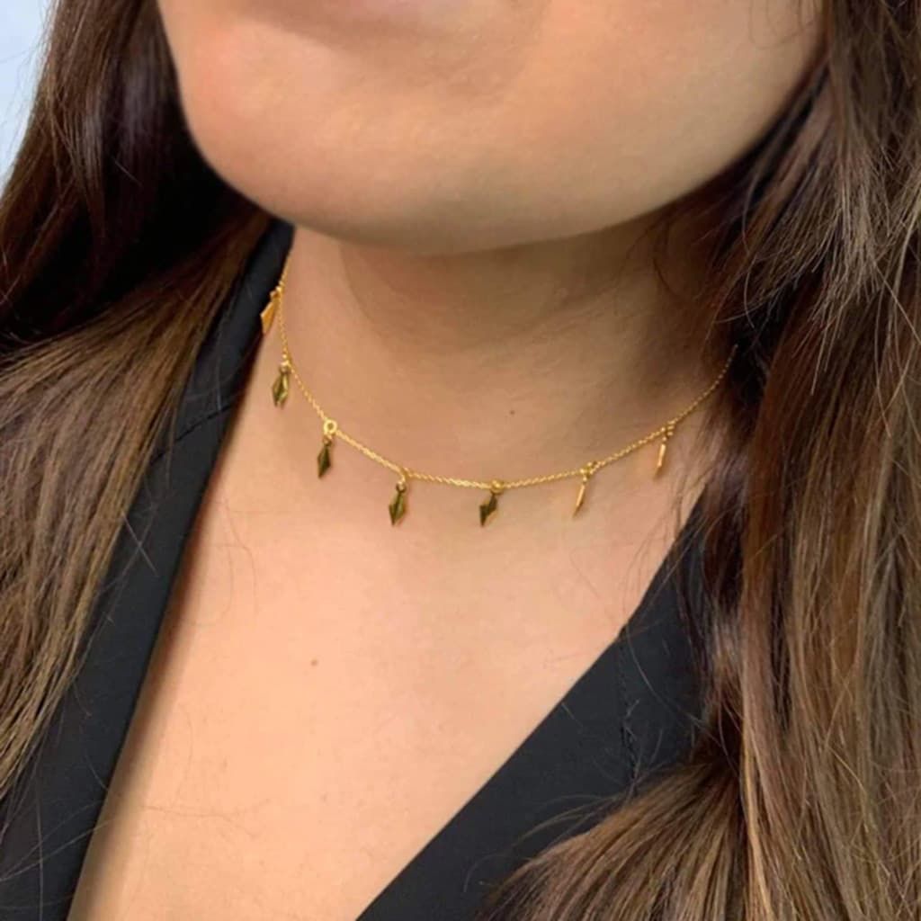 Mille Choker Necklace Silver - Regarde Jewellers