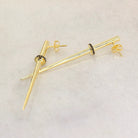 Queen of Swords Black Spinel Earrings - Regarde Jewellers