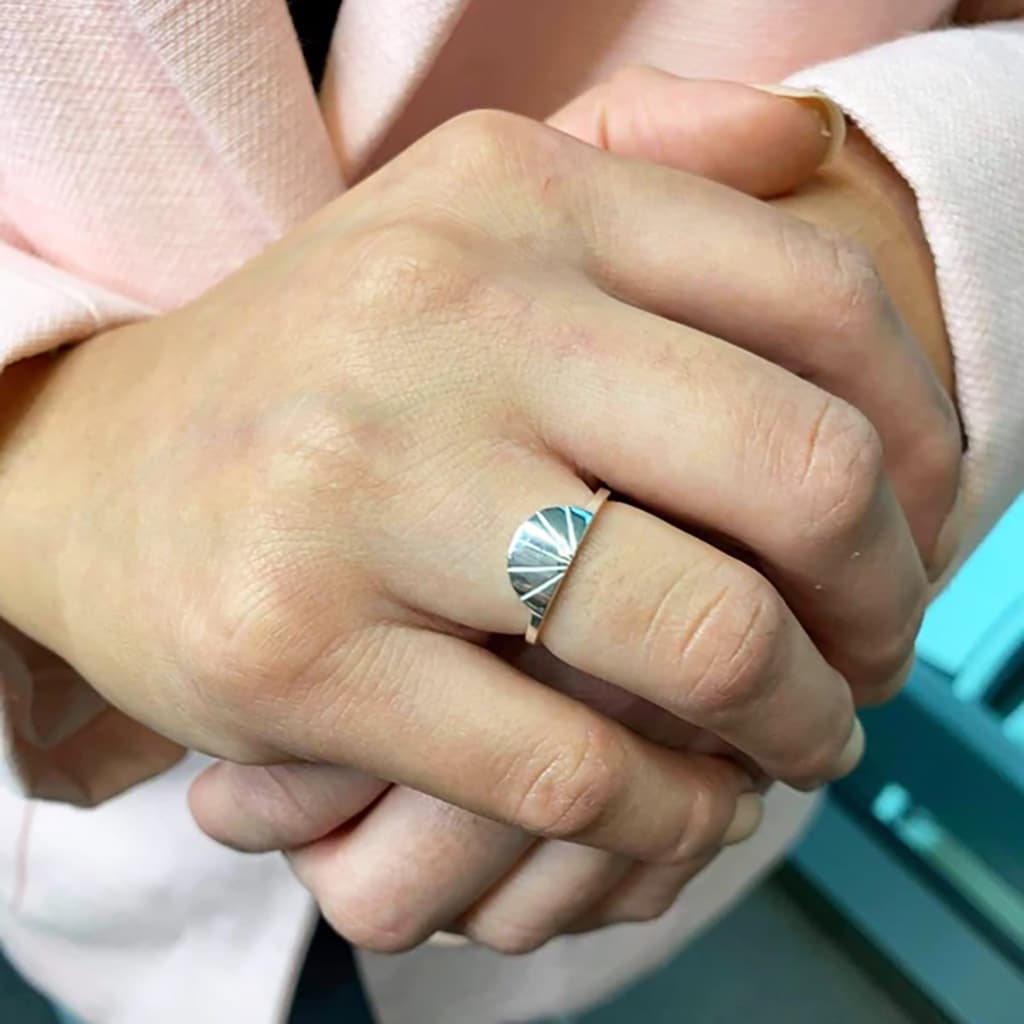 Sian Ring Silver - Regarde Jewellers