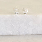 The Big Tease Silver Hoop/Stud Earrings - Regarde Jewellers