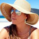 Vitro Blue & Green Earrings - Regarde Jewellers